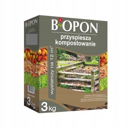 KOMPOSTER przyspiesza KOMPOSTOWANIE Biopon 3 kg na Arena.pl