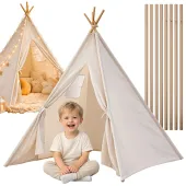 Namiot tipi dla dzieci wigwam indiański domek do zabawy w ogodzie domu