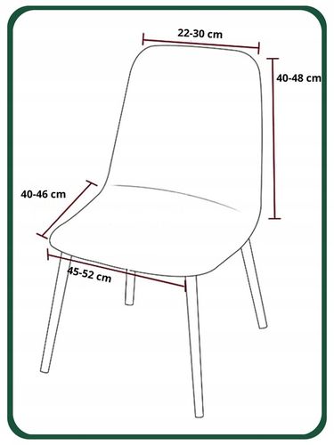 POKROWIEC NA KRZESŁO SKANDYNAWSKIE KASZMIROWY BEŻ WELUR ELASTYCZNY GRUBY na Arena.pl
