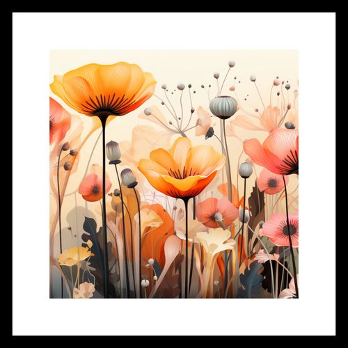 Plakat 30x30cm Taneczne Maki na Arena.pl