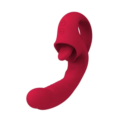 Rouge Velvet - Mini G-Spot + Licking Vibrator na Arena.pl