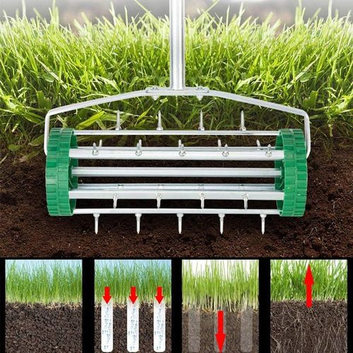 AERATOR WERTYKULATOR do trawnika gleby RĘCZNY OBROTOWY TRAWY MURAWY na Arena.pl