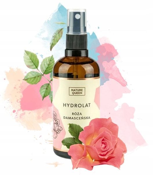 NATURE QUEEN Hydrolat róża damasceńska 100ml zdjęcie 1