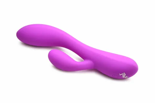 bang! flexible rabbit vibrator dual system fioletowy 19,5cm na Arena.pl