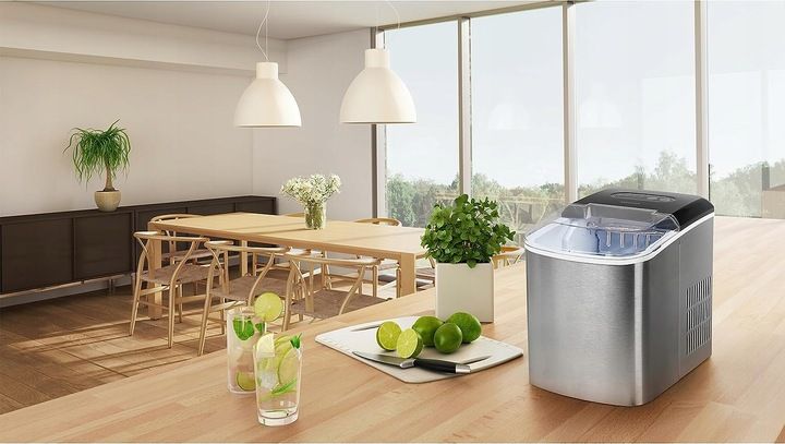 Kostkarka do lodu 2 rozmiary 12kg/24h 2,2L zdjęcie 14