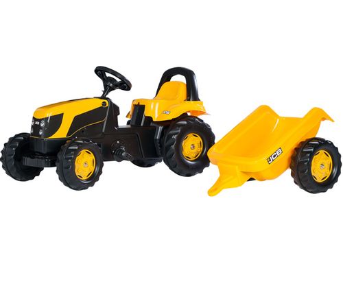Rolly Toys rollyKid Traktor na pedały JCB z przyczepką 2-5 Lat na Arena.pl