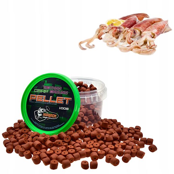 PELLET HACZYKOWY MARGROM 8mm 100g Ostry Squid zdjęcie 1