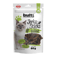 PRZYSMAKI DLA KOTA BULTI Jerky Sticks bogate w królika dla kota 60g