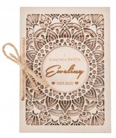 RUSTYKALNA kartka na KOMUNIE prezent GRAWER imię!!