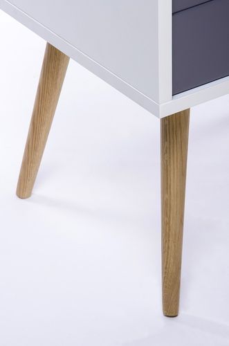 Szafka nature - biały, dąb na Arena.pl