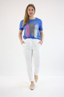 Spodnie gnieciuchy długie Arista Białe UNI MAŁY