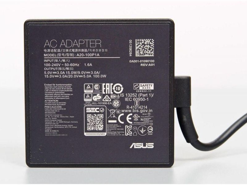 Asus Adapter TYPE-C PD Charging zdjęcie 1
