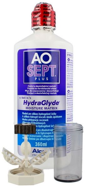 Płyn do soczewek AOSEPT Plus HydraGlyde 360 ml zdjęcie 8