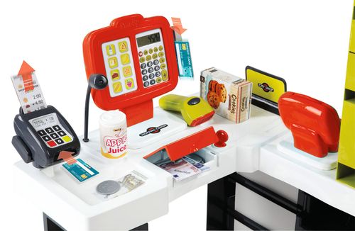 Smoby Supermarket czerwony 350210 na Arena.pl