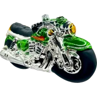 Bombka choinkowa - Motocykl: zielony