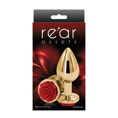 NS Novelties Rose Buttplug Medium Red na Arena.pl