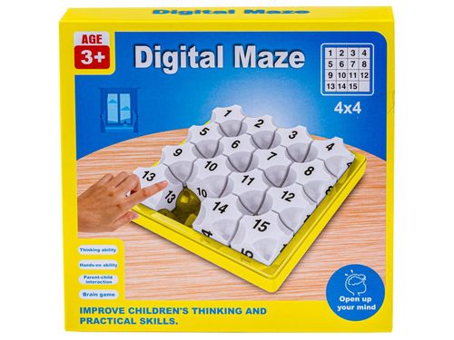 Gra Logiczna Edukacyjna Układanka Liczbowa DIGITAL MAZE na Arena.pl