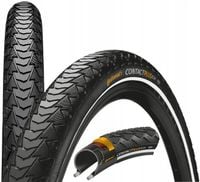 Opona Continental Contact Plus 28x1.75 Czarna pasek odlaskowy Reflex