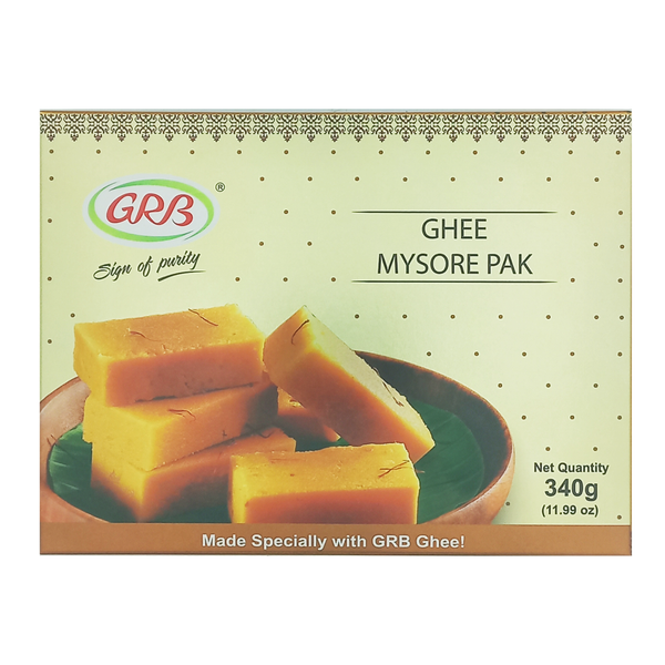 Indyjski deser Ghee Mysore Pak GRB 340g zdjęcie 1