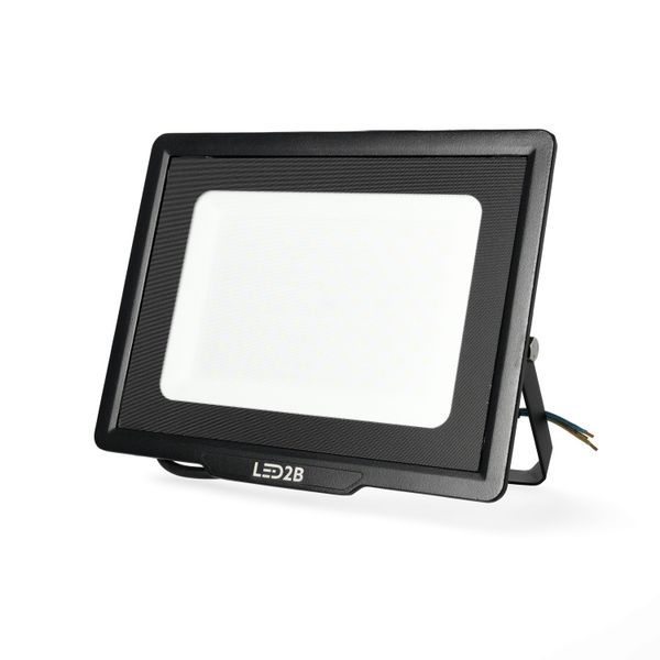 Praktyczny projektor oświetleniowy TOKIO 100W czarny barwa zimnobiała zdjęcie 2