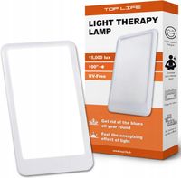 Lampa do terapii światłem Top Life 15 000 luksów 3 poziomy intensywności