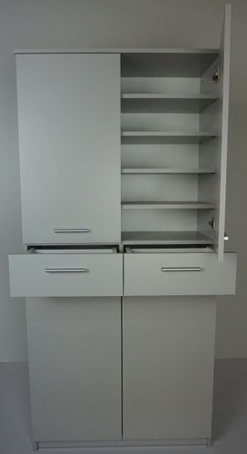 Szafka na buty ubrania ELZA SM Olcha - szafa z półkami na Arena.pl