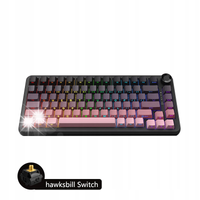 AJAZZ 75% bezprzewodowa klawiatura mechaniczna gamingowa hawksbill switch A