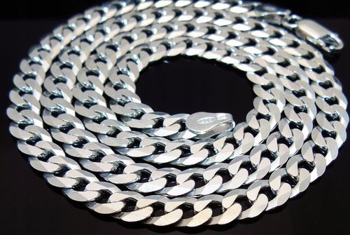 Srebrny Łańcuszek Męski 6mm 55cm Z Pięknym Diamentowanym Krzyżykiem Srebro na Arena.pl