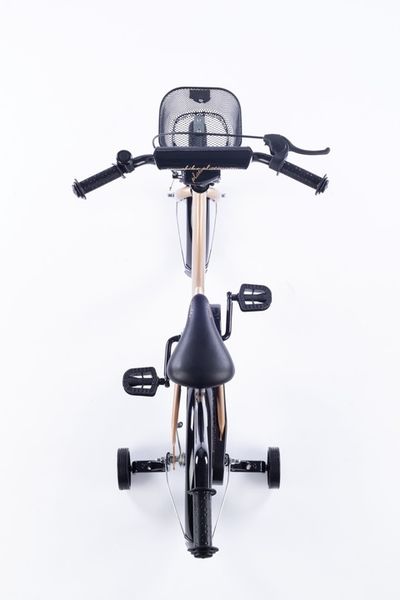 rower rowerek TOMABIKE 14 cali koszyk 2x V-BREAK prowadnik zdjęcie 13