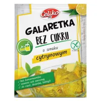 Galaretka cytrynowa bez cukru bezglutenowa 14g
