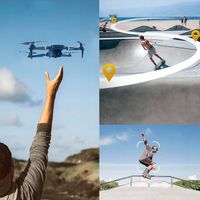 2X DRON ZDALNIE STEROWANY E95 PRO 2 KAMERY WIFI HD ZAWIS + PILOT + 3XAKU