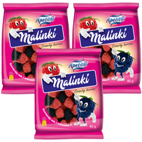 Apetitki Żelki malinki 80 g x 3 sztuk