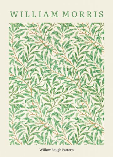 Plakat 13x18cm Design Willow Bough Pattern, Morris Vintage do Salonu na Arena.pl