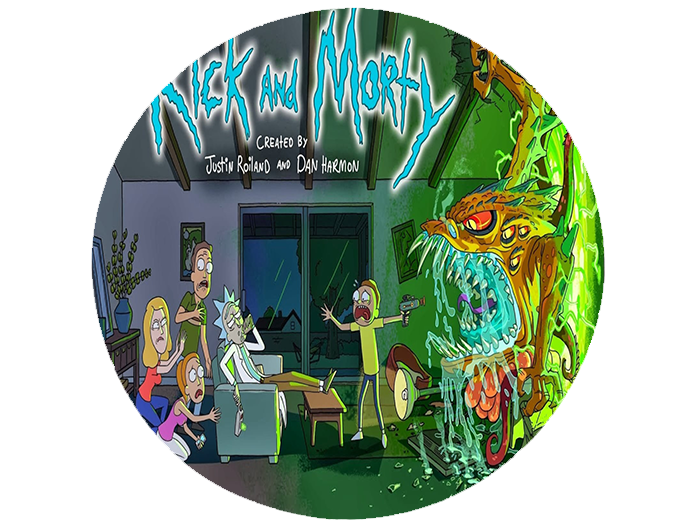 Podkładka pod myszkę Rick i Morty zdjęcie 2