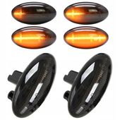 Kierunkowskazy Dynamiczne Pływające Boczne Led do Peugeot 107 206 307 407