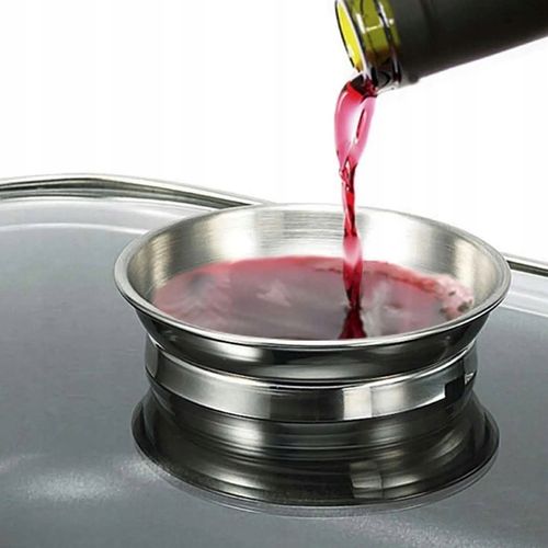 Zestaw garnków Edenberg ZESTAW GARNKÓW PATELNI MARMUR aluminiowe 17 el. na Arena.pl