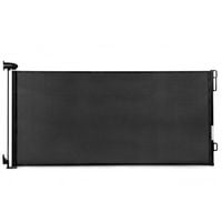 BRAMKA ROLETOWA ECOTOYS CZARNA REGULOWANA 160 CM ALUMINIUM