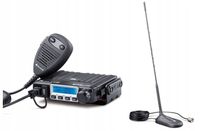 ZESTAW CB MAŁE RADIO MIDLAND M-MINI USB + MAŁA SKOŚNA ANTENA MIDLAND MC45
