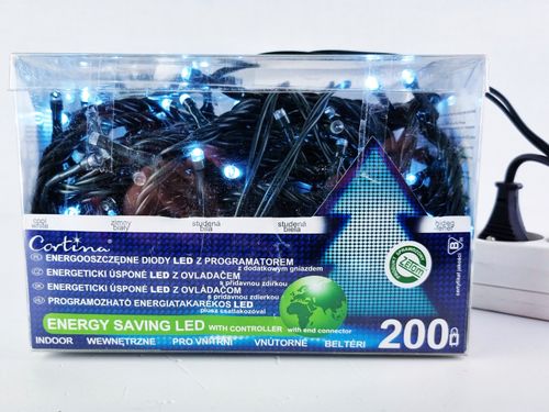 LAMPKI CHOINKOWE 200 LED PROGRAMATOR wewnętrzne na Arena.pl