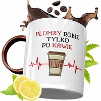 Kubek Bordowy Dla Dentysty Na Urodziny Prezent Z Nadrukiem Ze Zdjęciem