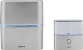 Dzwonek bezprzewodowy 200m Serenity aluminium (zestaw odbiornik + nadajnik) Legrand 094271