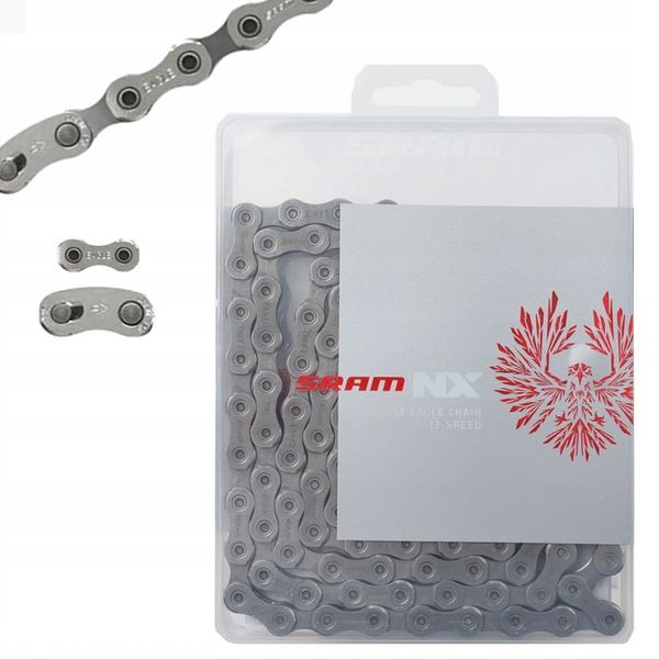 Łańcuch rowerowy Sram PC NX Eagle 12s 126 ogniw BOX! zdjęcie 1
