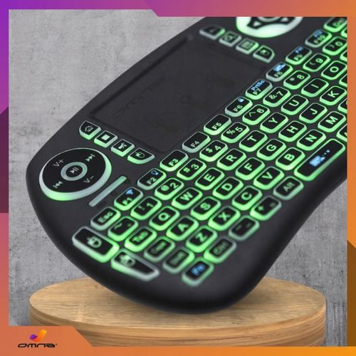 Klawiatura podświetlana bezprzewodowa z touchpadem mini do tabletu tel LED na Arena.pl