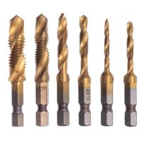 wiertła gwintujące dn-f1284 hss 6el. (tytanowane)