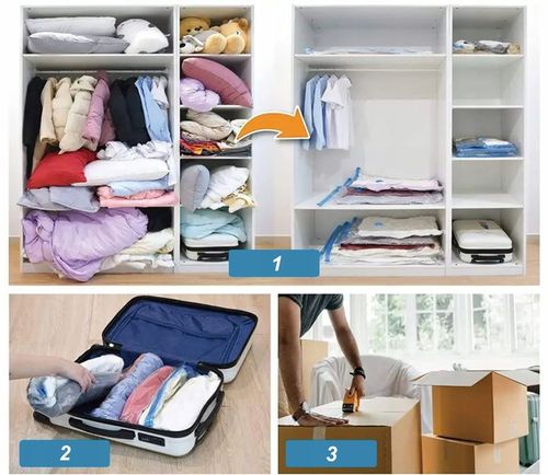 WORKI PRÓŻNIOWE Na Ubrania Pościel Torby, ZESTAW 10 SZTUK + POMPKA na Arena.pl