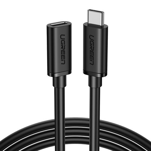 Przedłużający kabel USB-C 3.1 UGREEN ED008, 4K, 60W, 0,5m (czarny) na Arena.pl