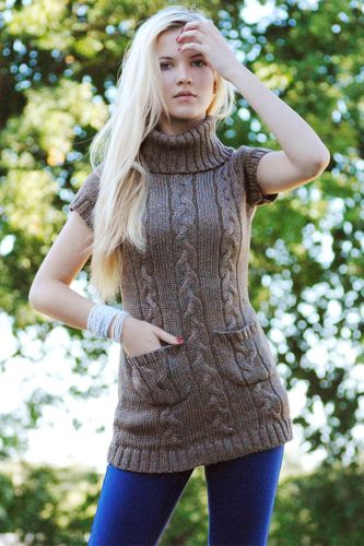 H&amp;M Sweter Brąz, Cappuccino - 38 / M na Arena.pl
