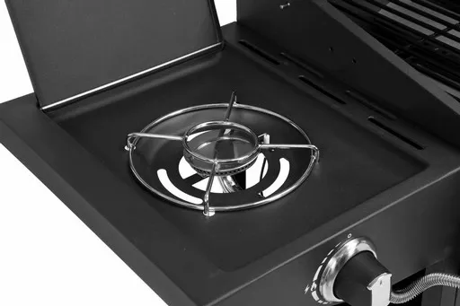 GRILL GAZOWY OGRODOWY 12,8 kW 4 PALNIKI PÓŁKI LUND zdjęcie 15