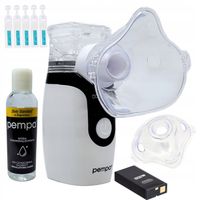 INHALATOR PRZENOŚNY SIATECZKOWY MEMBRANOWY MESH AKUMULATOR ZASILACZ