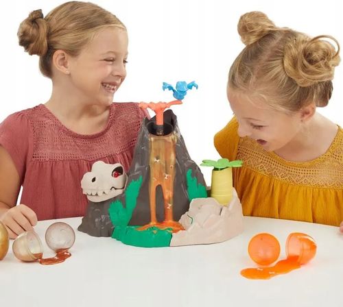 PLAYDOH CIASTOLINA WYSPA DINOZAURÓW WULKAN SLIME DINO DLA DZIECI na Arena.pl